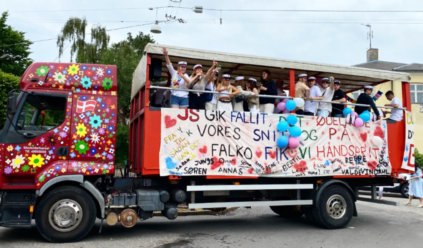 Foodtruck til studenterfest i Aalborg
