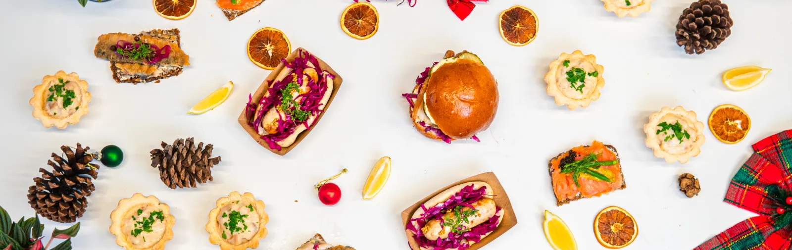 Julefrokost fra foodtruck